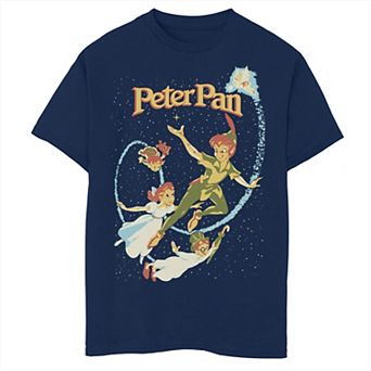 Disney's Peter Pan Boys 8-20 Darling Flight Vintage Graphic Tee