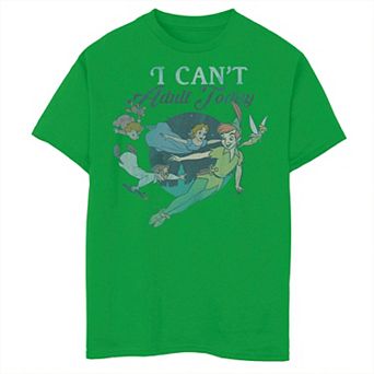 Disney's Peter Pan Boys 8-20 I Cant Adult Today Graphic Tee