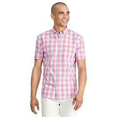 Kohls men's short 2025 sleeve dress shirts