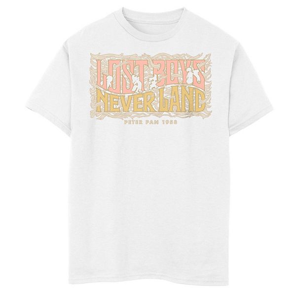 Disney's Peter Pan Boys 8-20 Lost Boys Never Land Graphic Tee