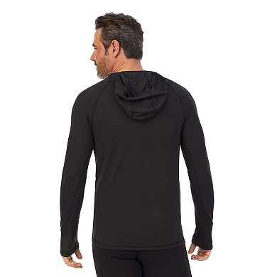Men's Cuddl Duds Midweight ClimateSport Performance Base Layer Hoodie