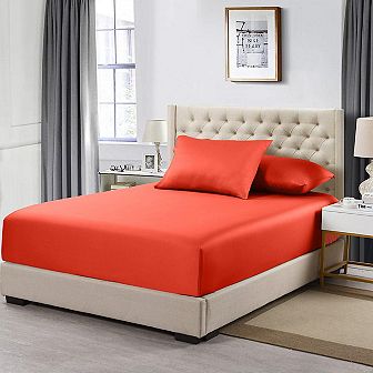 100% Cotton Solid 600 Thread Count - Fitted Sheet Only