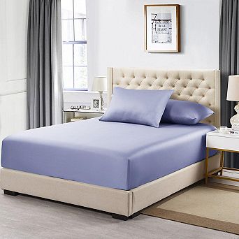 100% Cotton Solid 600 Thread Count - Fitted Sheet Only