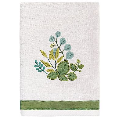 Linum Home Textiles Turkish Cotton Botanica 3-piece Embellished Towel Set