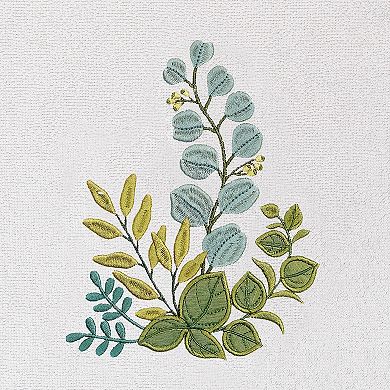 Linum Home Textiles Turkish Cotton Botanica 3-piece Embellished Towel Set