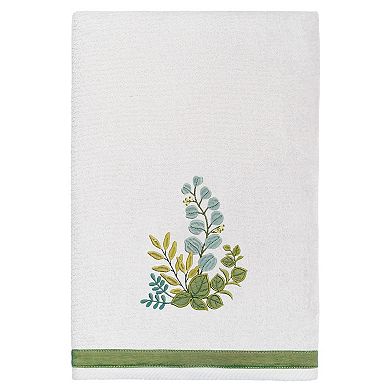 Linum Home Textiles Turkish Cotton Botanica 3-piece Embellished Towel Set