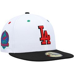 New Era La Dodgers Drip Logo shorts, black, beige and dark blue