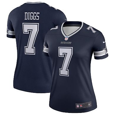 Women's Nike Trevon Diggs Navy Dallas Cowboys Legend Jersey