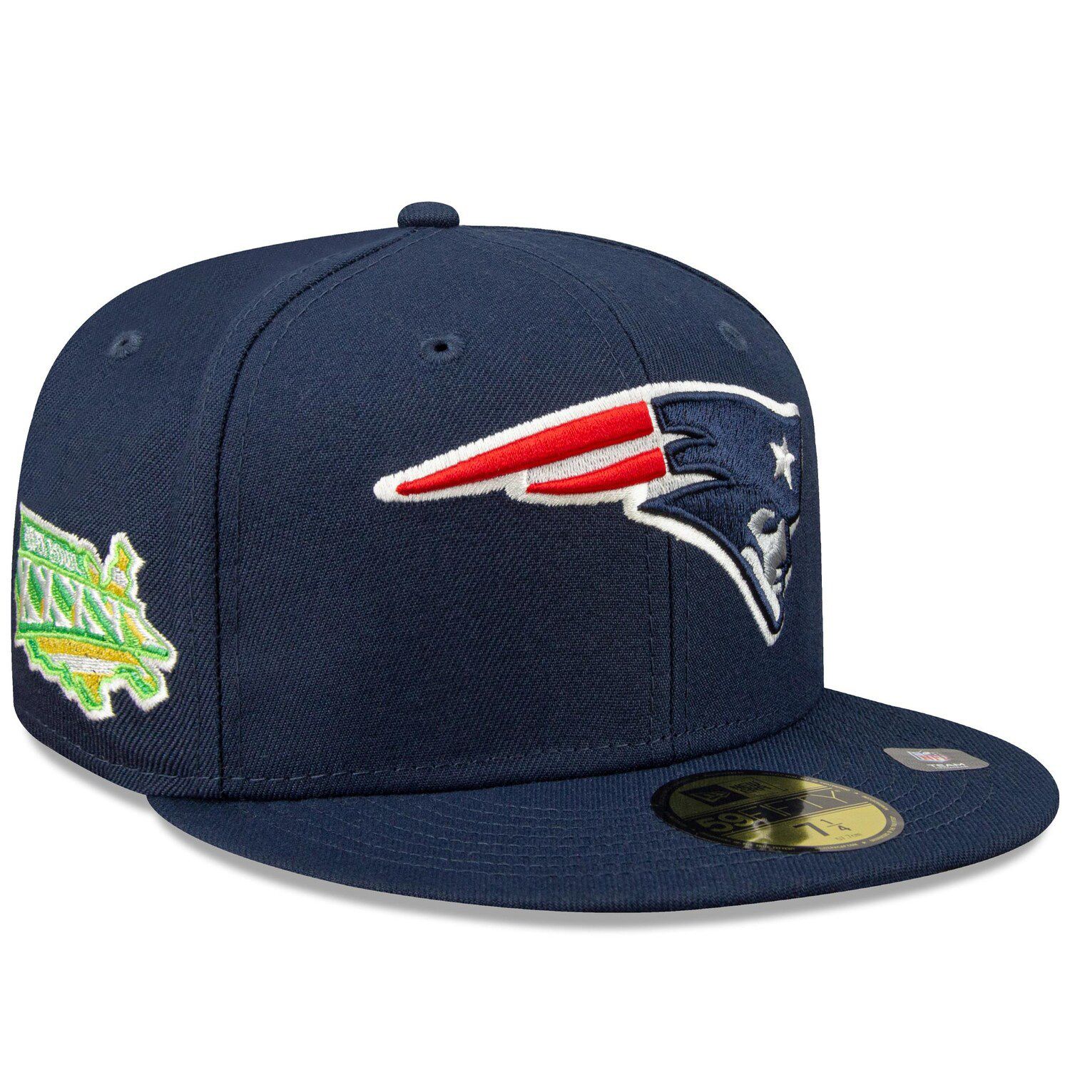 Men's '47 Navy New England Patriots Gridiron Classics Franchise Legacy  Fitted Hat