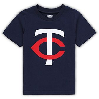 Toddler Navy Minnesota Twins Team Crew Primary Logo T-Shirt