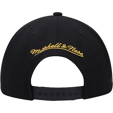 Men's Mitchell & Ness Black Phoenix Suns Side Core 2.0 Snapback Hat