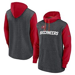 Men's Nike Red Tampa Bay Buccaneers Fan Gear Primary Logo Therma  Performance Pullover Hoodie