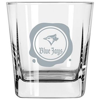 Toronto Blue Jays 14oz. Frost Stamp Old Fashioned Glass