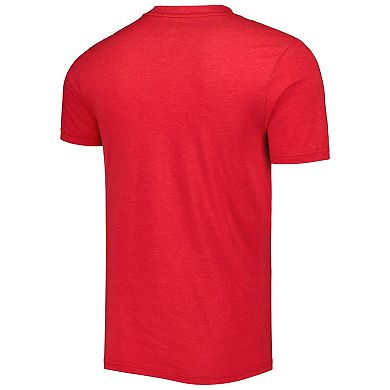 Men's Concepts Sport Navy/Red Cleveland Guardians Meter T-Shirt and Pants Sleep Set