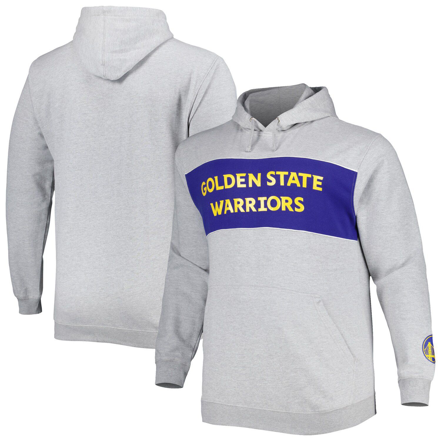 Golden State Warriors Nike Women's Club Tri-Blend Pullover Hoodie