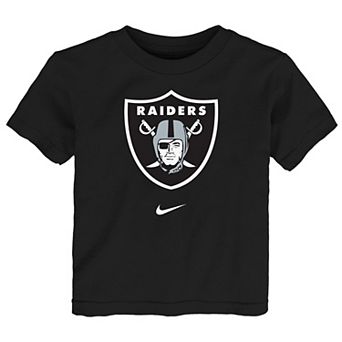 Toddler Nike Black Las Vegas Raiders Logo T-Shirt