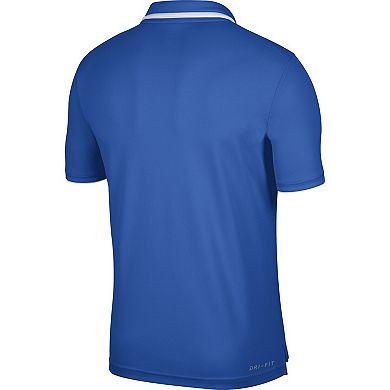 Men's Nike Blue UCLA Bruins Wordmark Performance Polo