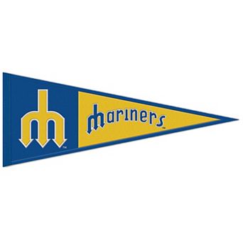 "WinCraft Seattle Mariners 13"" x 32"" Retro Logo Pennant"