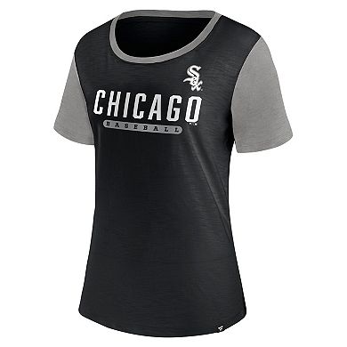 Women's Fanatics Branded Black Chicago White Sox Mound T-Shirt