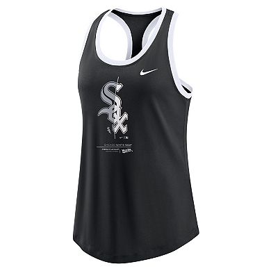 Women's Nike Black Chicago White Sox Tech Tank Top
