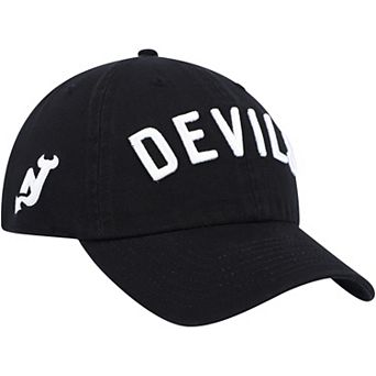 Men's '47 Black New Jersey Devils Clean Up Adjustable Hat