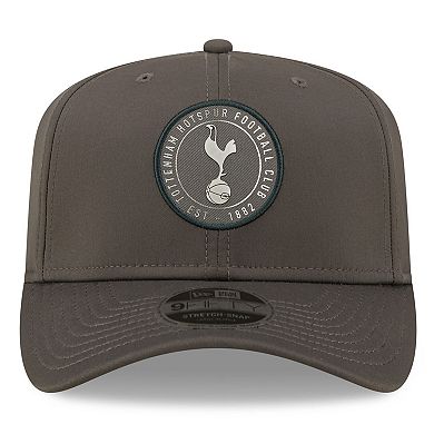 Men's New Era Gray Tottenham Hotspur Iridescent Stretch Snap 9FIFTY Snapback Hat