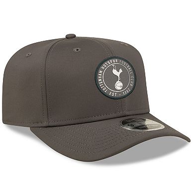 Men's New Era Gray Tottenham Hotspur Iridescent Stretch Snap 9FIFTY Snapback Hat