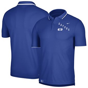 Men's Nike Royal Florida Gators Wordmark Performance Polo