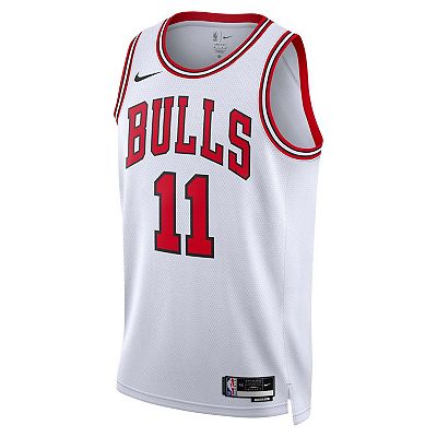 Unisex Nike DeMar DeRozan White Chicago Bulls Swingman Jersey Association Edition