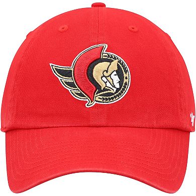 Men's '47 Red Ottawa Senators Team Clean Up Adjustable Hat