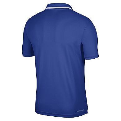 Men's Nike Royal Kentucky Wildcats Wordmark Performance Polo