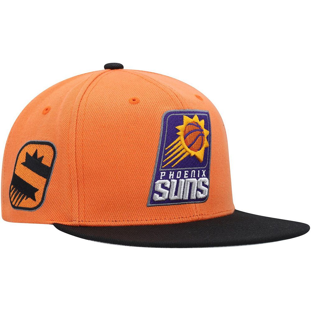 Men's Mitchell & Ness Orange/Black Phoenix Suns Side Core 2.0