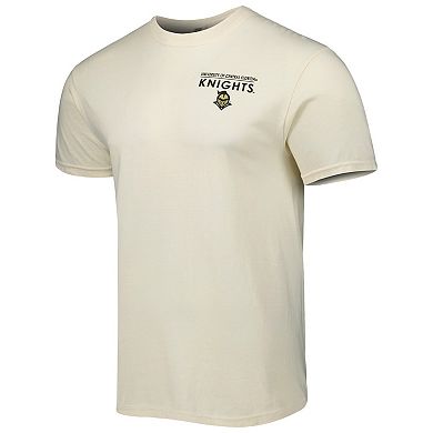 Men's Cream UCF Knights Landscape Shield T-Shirt