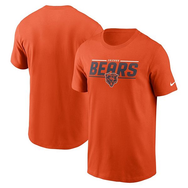 Men's Nike Orange Chicago Bears Muscle T-Shirt