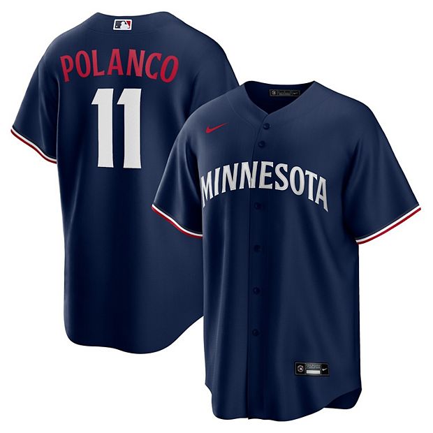 JORGE POLANCO MINNESOTA TWINS POLO SHIRT SIZE XL