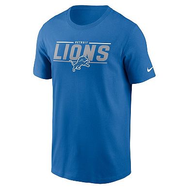 Men's Nike Blue Detroit Lions Muscle T-Shirt