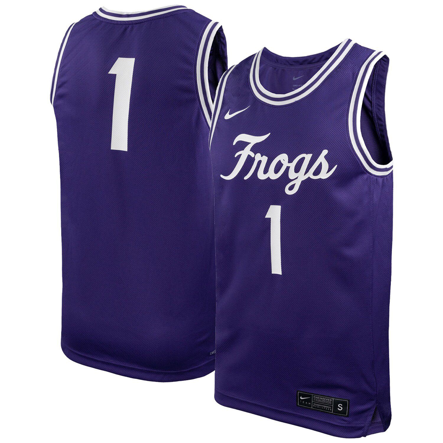Men's Nike #22 Purple Kansas State Wildcats Replica Basketball Jersey
