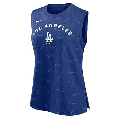 Women's Nike Royal Los Angeles Dodgers Muscle Play Tank Top