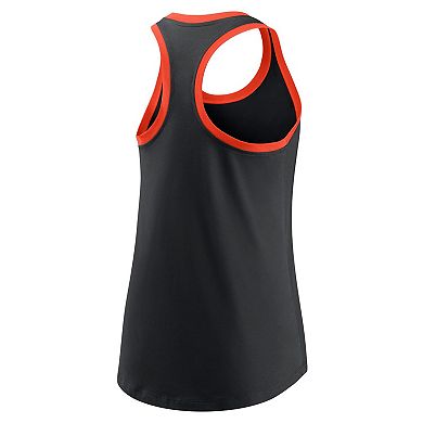Women's Nike Black San Francisco Giants Tech Tank Top