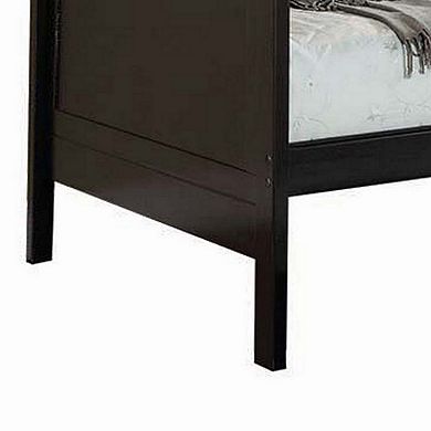 Sturdy Wooden Daybed, Black