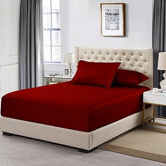 Luxury 608 Fitted Sheet + Pillowcases Set - Made in Egypt