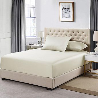Luxury 608 Fitted Sheet + Pillowcases Set - Made in Egypt
