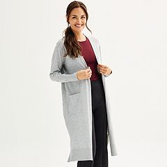 Womens Grey Cardigans