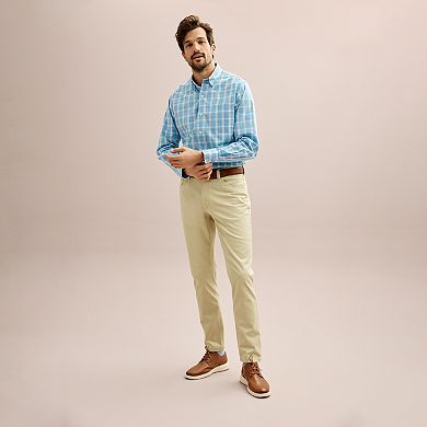 Men's IZOD Classic Plaid Button-Down Shirt