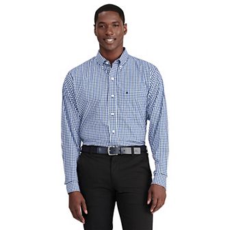 Men's IZOD Classic Plaid Button-Down Shirt