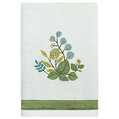Linum Home Textiles Turkish Cotton Botanica 3-piece Embellished Hand & Bath Towel Set