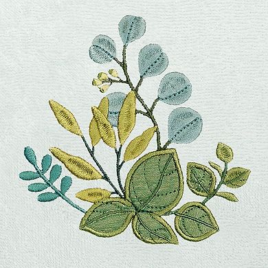 Linum Home Textiles Turkish Cotton Botanica 3-piece Embellished Hand & Bath Towel Set