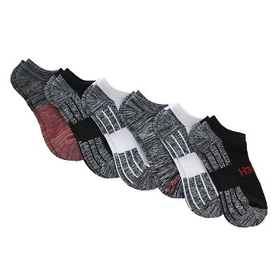 Men’s Hanes® Originals Ultimate 6-Pack Moisture-Wicking No-Show Socks