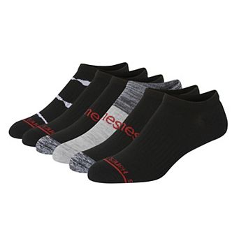 Men’s Hanes® Originals Ultimate 6-Pack Moisture-Wicking No-Show Socks