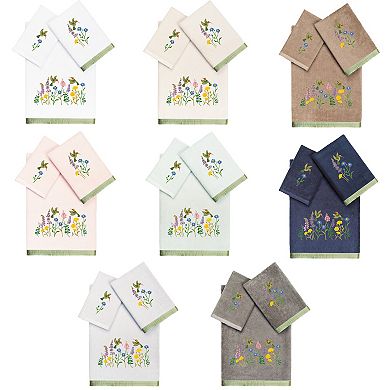 Linum Home Textiles Turkish Cotton Hada 3-piece Towel Set